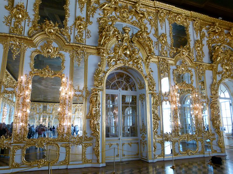 17 Tsarskoie Selo Palais Catherine Grande salle de Danse.JPG