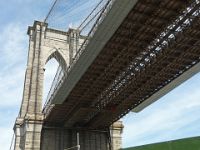 Brooklyn Bridge cote Brooklyn Tablier P1030311